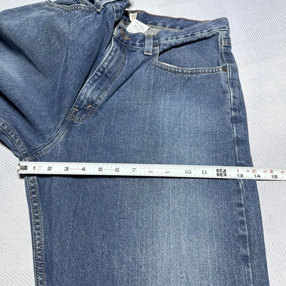 Vintage Y2K Levi's Signature Loose Straight Blue Denim‎ Jeans Men's 34x32.5**